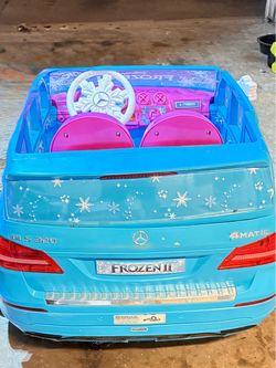 Frozen electric car
