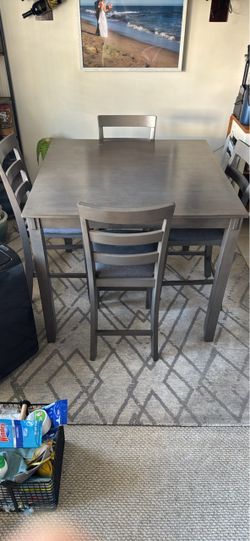 5 Piece Counter Height Dining Table