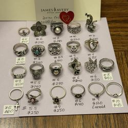 James Avery Rings Price In The Picture 
