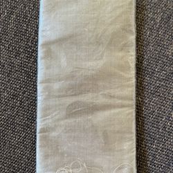 Dupioni Raw Thai Sick Material Grey Green