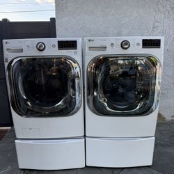 XXL Washer And Gas Dryer 