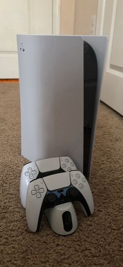 PlayStation 5 Disc Edition 825GB - Includes Dualsense Controllers & Stand - Excellent Condition