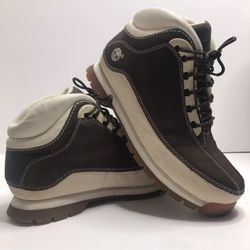 Timberland Euro Sprint Hiker Low Ankle Boots Men’s Size 5 Brown/Beige