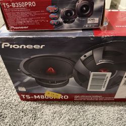 Pioneer Pro 8in Mids & Pioneer Pro 3.5in Tweeters 