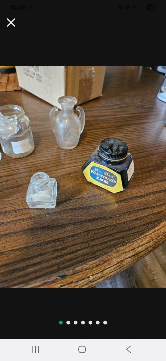 Antique Glass Bottles 