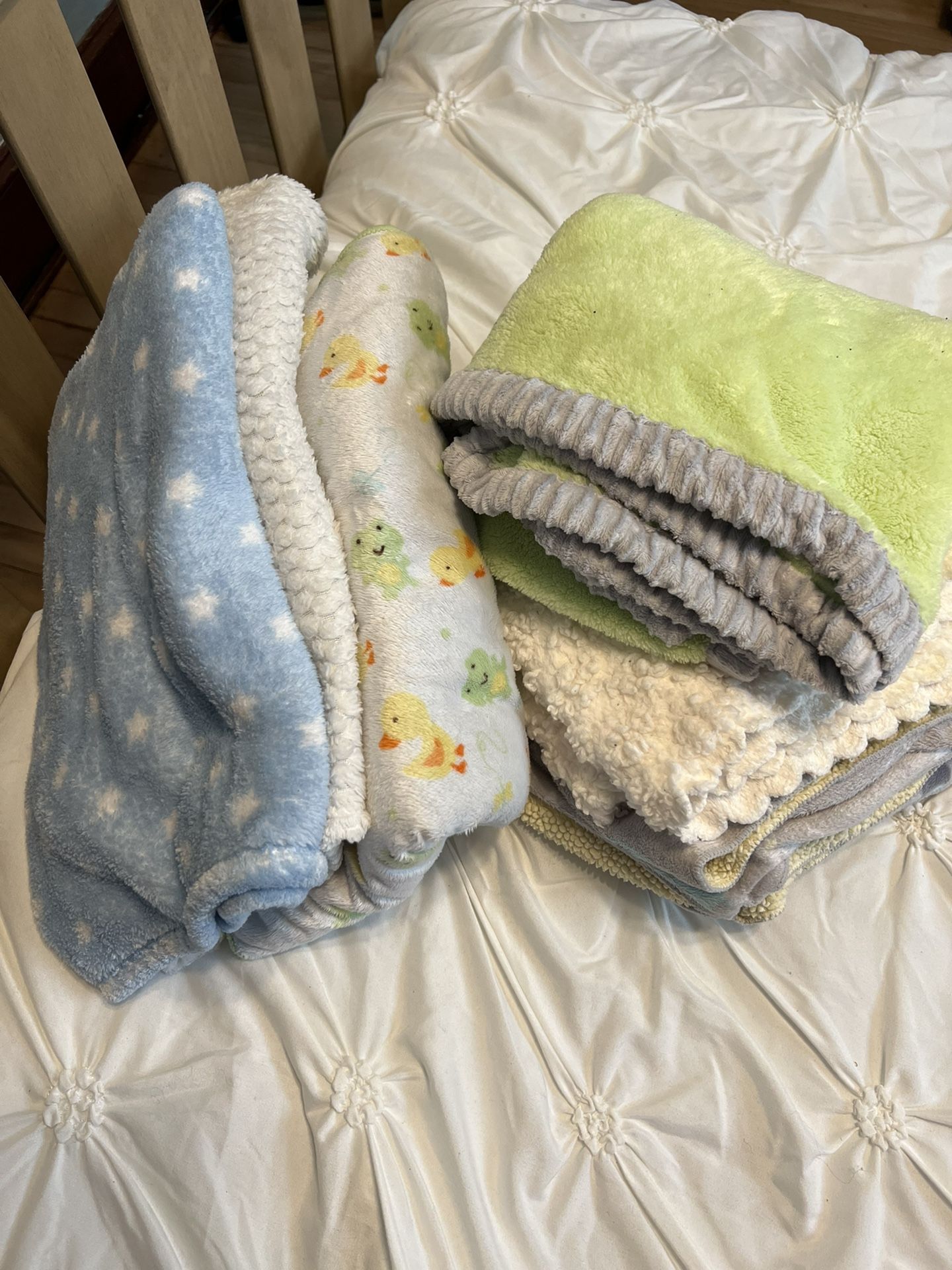 assorted baby fleece, receiving blankets abs baby towels