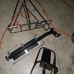 Front And Rear Racks For Bikes 