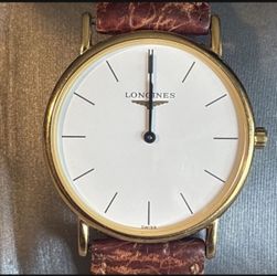 LONGINES Le Grande Classique Ladies Watch 29 mm Gold Plated Runs Great News Batt