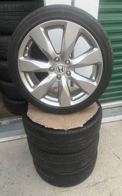 19” Honda Accord Sport 19 inch Factory OEM Wheels Rims Tires