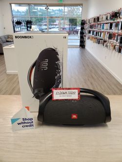 JBL BOOMBOX / JBL BOOMBOX 3 Bluetooth Speaker - $1 Down Today - NO CREDIT Needed