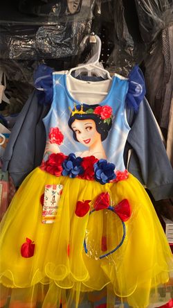 NEW Disney Snow White Girl Princess Dress size 4 and 6