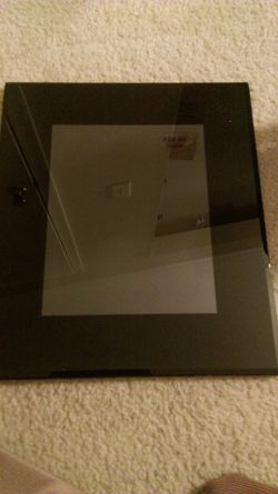 Black Glass frame beveled New