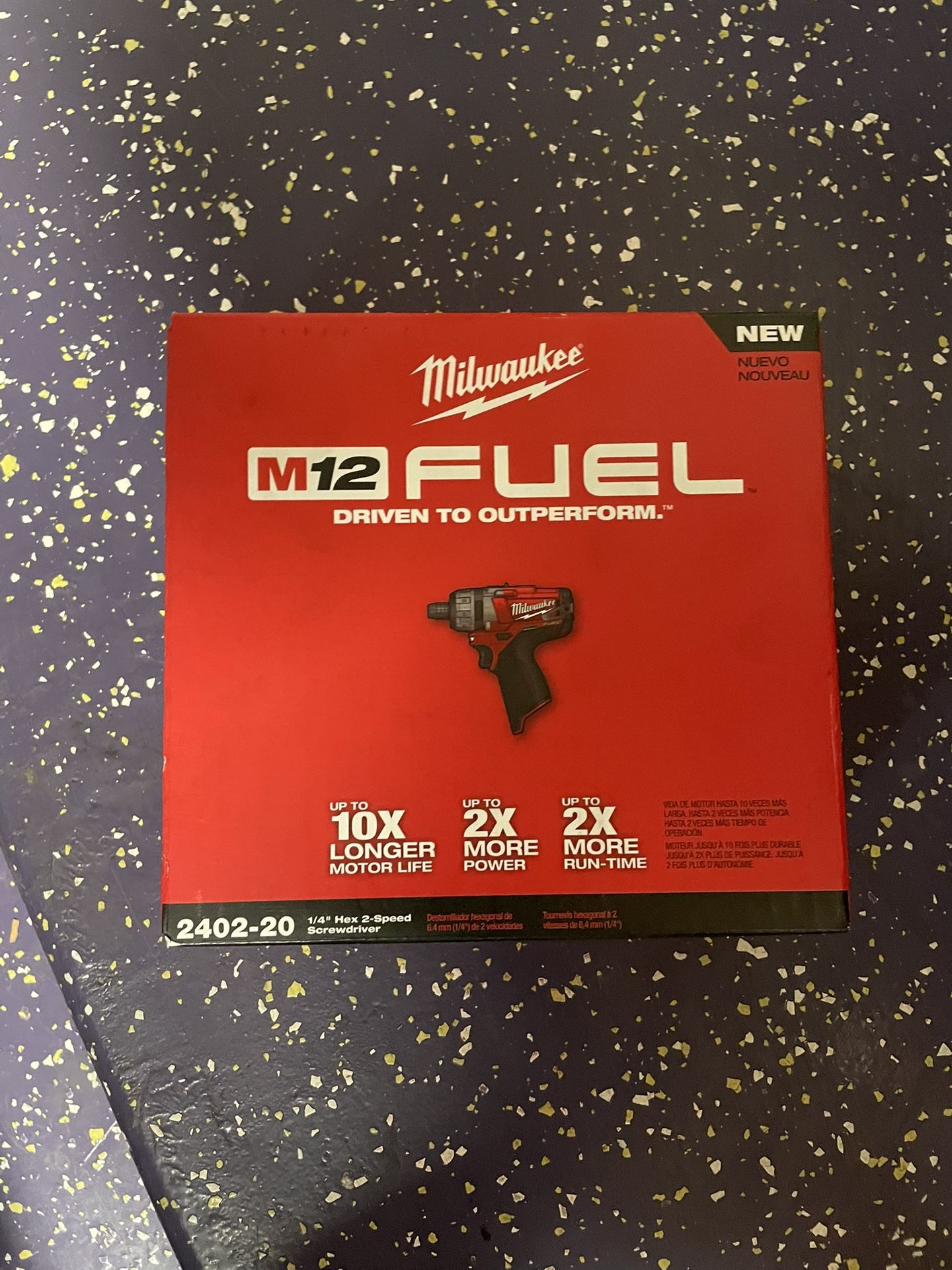 Milwaukee 1/4" Hex 2-Speed Screwdriver