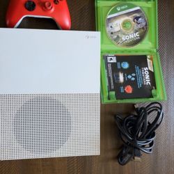 Xbox One S 500GB Sonic Game Bundle 