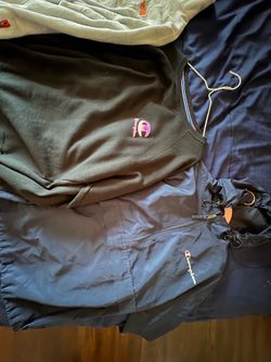 North face & champion jackets