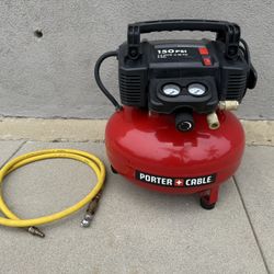 Porter Cable Electric Air Compressor 6 Gallon 150 PSI