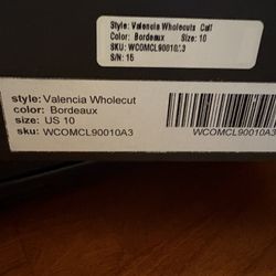 Beckett Simonon Valencia Size 10
