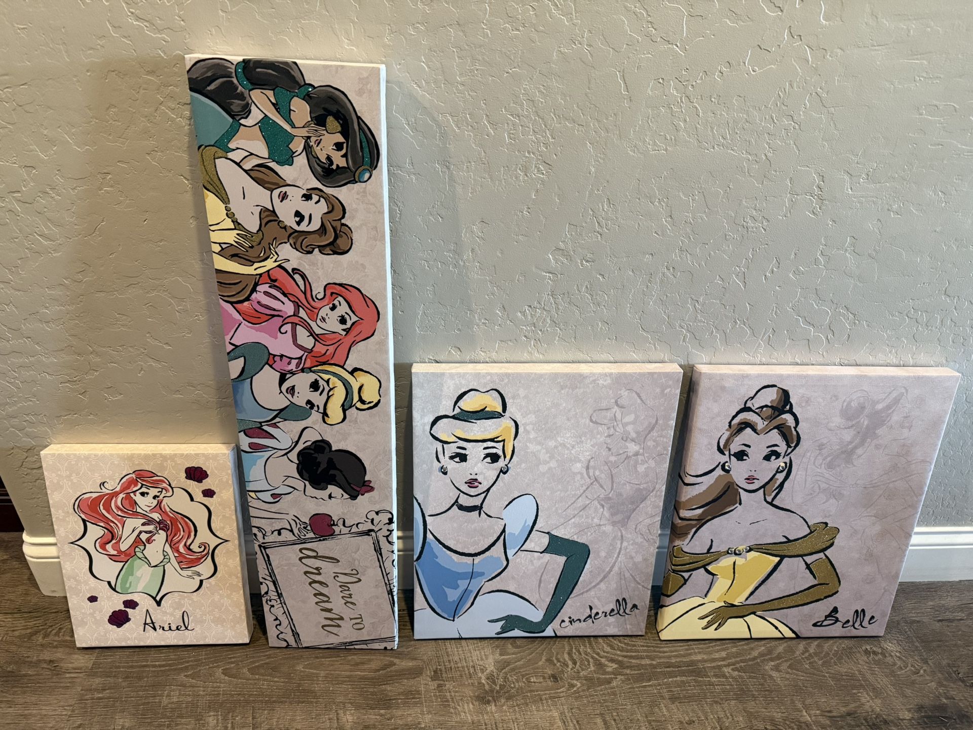 Disney Princesses Canvases