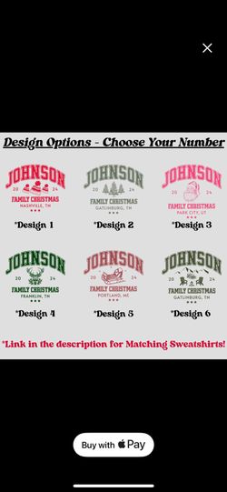 Custom Family Christmas Shirts Or Sweatshirts