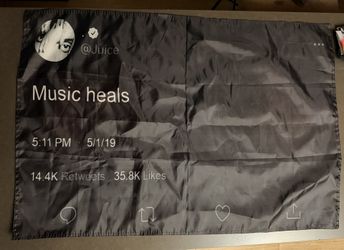JUICEWRLD POSTER FLAG