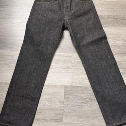 501 Levi's charcoal black size 36 30