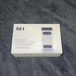M1 Lazer Projection Keyboard  ( Normal Wear. Used Once )