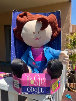 Rosie O’Donell Autographed Doll and Kooshes