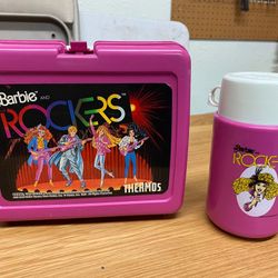 1987 vintage barbie lunchbox excelentes condiciones 