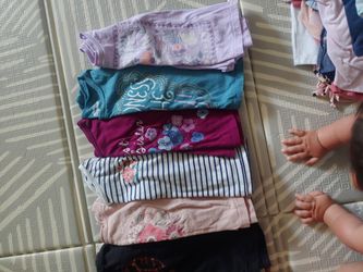 2t Long Sleeve Girls Winter Shirts