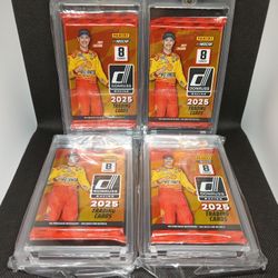 2025 Panini Donruss NASCAR Memorabilia Booster Pack W/Display Case