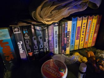 Vcr tapes  and some books