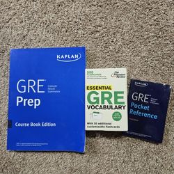 GRE Prep Books/Materials/Flashcards