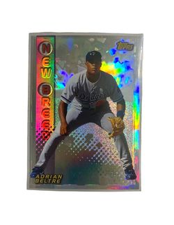 Topps 1999 New Breed Adrian Beltre Refractor Baseball Card
