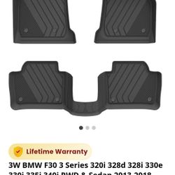 2013-2018 BMW 3 Series All Weather Mats