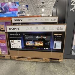 65 “ Sony smart 4K BRAVIA 8 HDR 120HZ OLED TV 