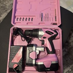 Pink Power Drill Set