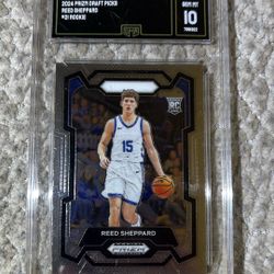 Silver Prism Reed Sheppard Rookie Mint 10