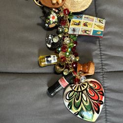 Mexican Bag Charm/ Keychain