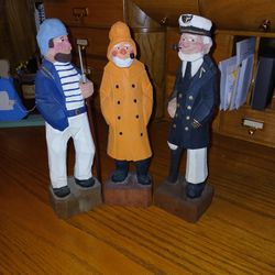 Hand Carved Wooden Figures