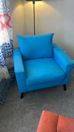 Cerulean Blue Armchairs
