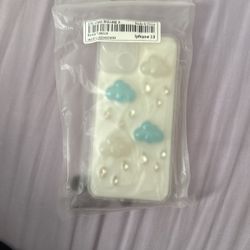 pretty rain cloud iphone 13 case