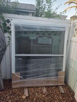 Brand New 51.5W x 61.5H Double Hung Window