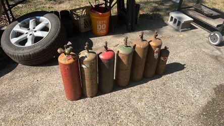 Plumber torch tanks
