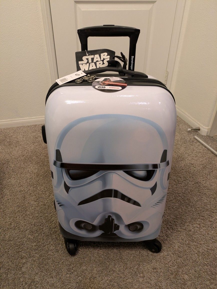 21" Star Wars Storm Trooper American Tourister Suitcase Carry-On