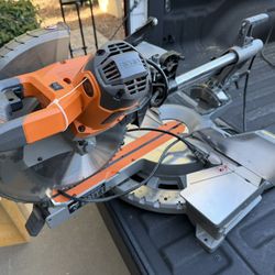 Ridgid 12” Sliding Compound Miter Saw