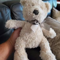 Medium Small White Teddy Bear