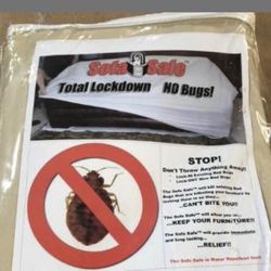 NEW IN PKG Large Sofa Storage Protector Cover BUG PROOF bed bugs roaches seasonal protection
