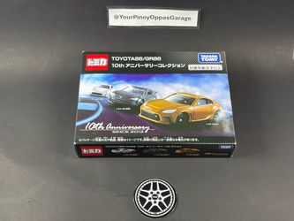 1/60 Takara Tomy Tomica - Toyota 86 / GR86 10th Anniversary Set