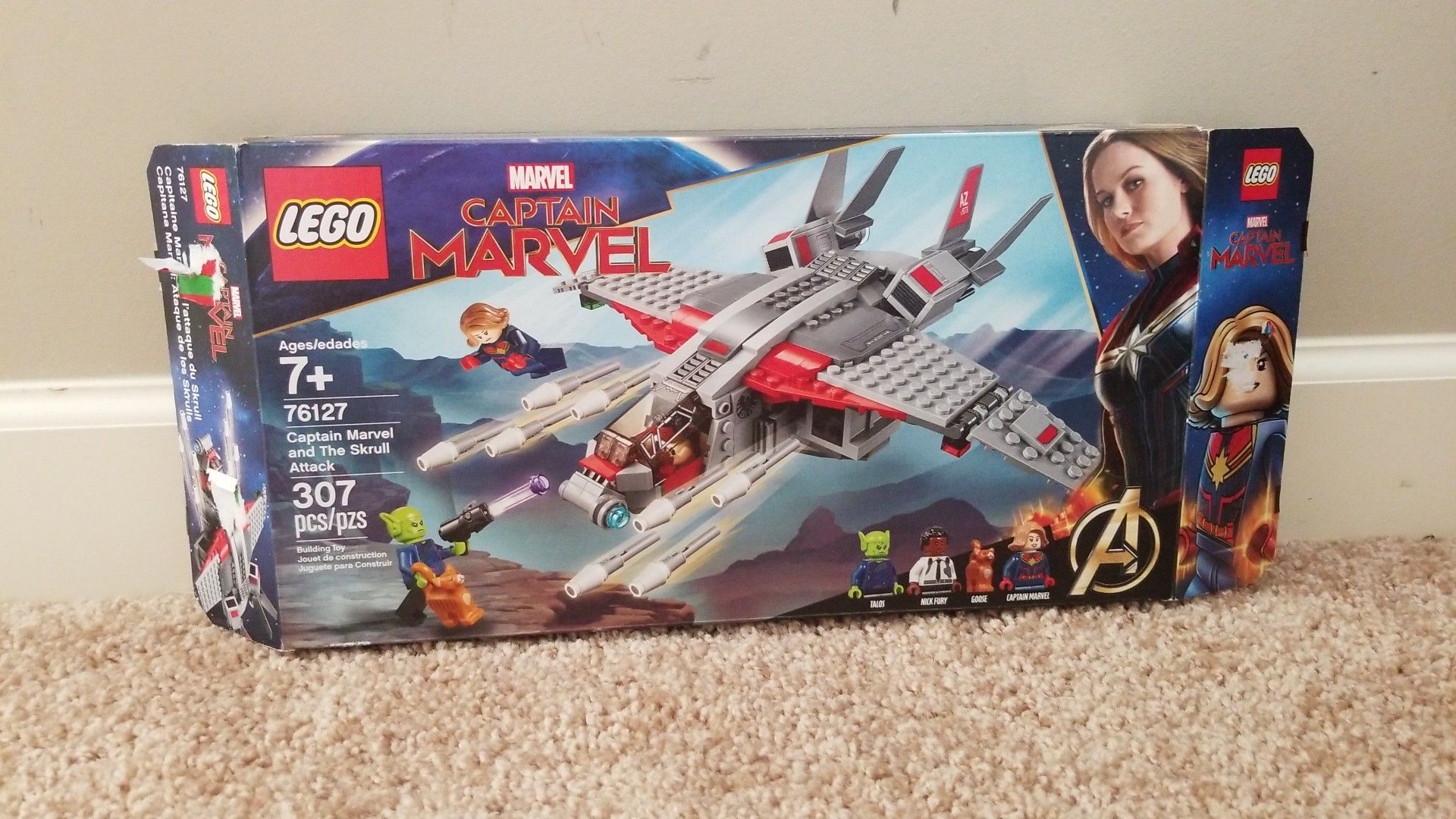 Captain Marvel and the Skrull Attack 307 pcs