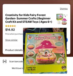 Creativity fairy forest garden set